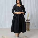 Graphite South Cotton Bead Work Kurta