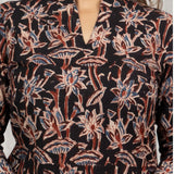 Sapphire Handblock Kalamkari Top