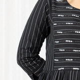 Graphite South Cotton Bead Work Kurta