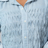 Skyline Pintuck South Cotton Dress