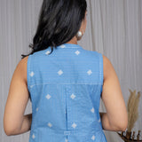 Lapis South Cotton Embroidery Kurta