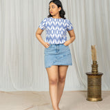 Nexus Ikat Crop Top