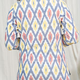 Prismatic Weave Ikat Top