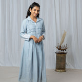 Skyline Pintuck South Cotton Dress