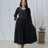 Graphite South Cotton Bead Work Kurta