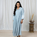 Skyline Pintuck South Cotton Dress