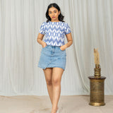 Nexus Ikat Crop Top