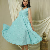 Mint Melody South Cotton Dress