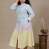 Pastel Rhythm South Cotton Dress
