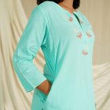 Cool Breeze South Cotton Embroidery Kurta