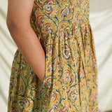 Sunlit Kalamkari Maxi Dress