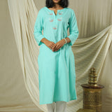 Cool Breeze South Cotton Embroidery Kurta