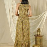 Sunlit Kalamkari Maxi Dress