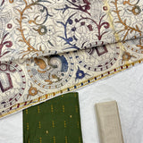 Graphite South Cotton Bead Work Kurta